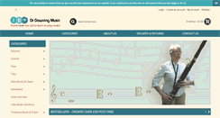 Desktop Screenshot of drdowningmusic.com