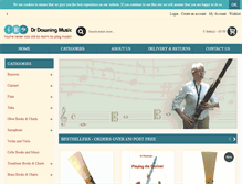 Tablet Screenshot of drdowningmusic.com
